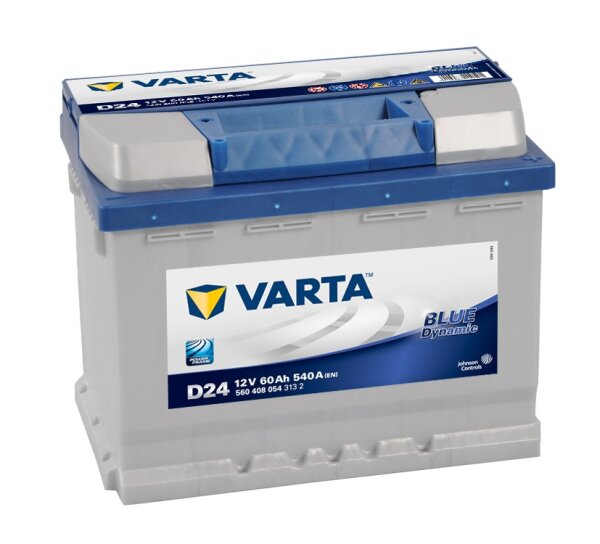 Varta D24 - Auto Battery Blue Dynamic 12V / 60Ah / 540A